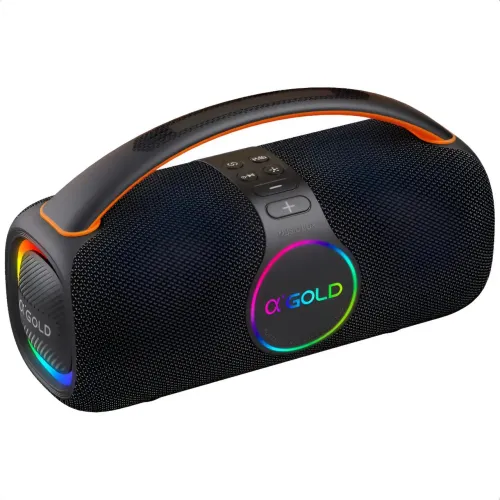 Caixa De Som 80w Bluetooth Graves Potentes Ipx6 Agold