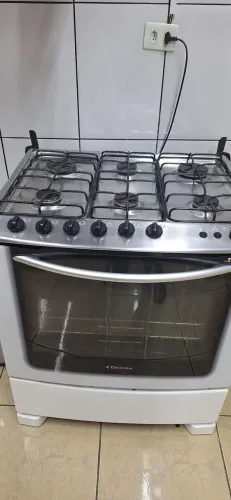 Fogão usado 6 bocas