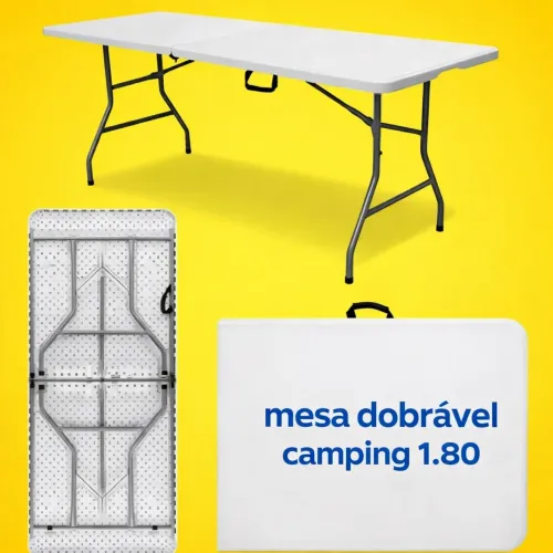 MESA DOBRÁVEL CAMPING 1.80