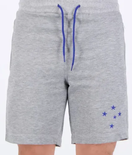 Bermuda - Short - Cruzeiro licenciada - moletom <br><br>100,00