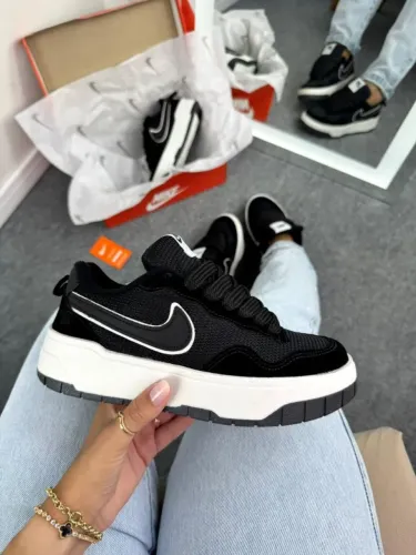 Nike Phoenix Waffle Feminino Black | Solado Plataforma, Design Robusto e Estilo Y2K