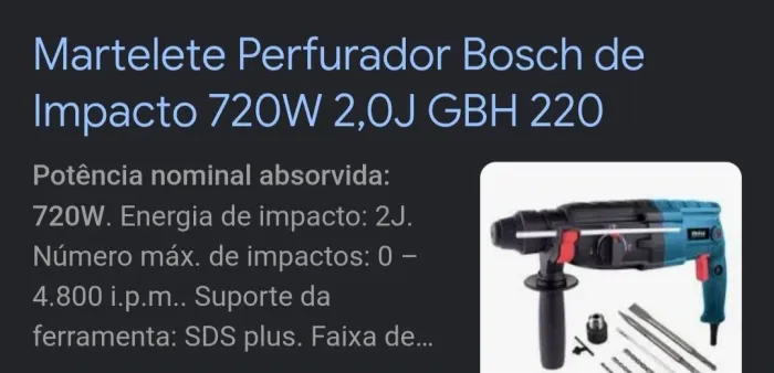 rompedor bosch