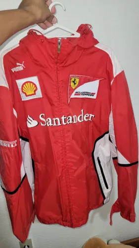 Jaqueta Original Puma Ferrari F1 Santander - Modelo Raro (2010-2012)