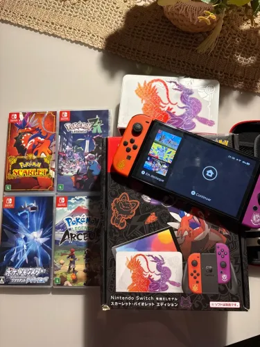 nintendo switch oled - pokemon version