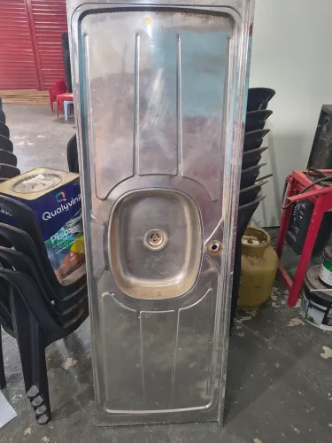 Pia de inox 1.80 m