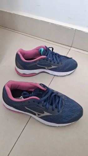 Tênis Mizuno Dinasty 3 - Azul escuro 37