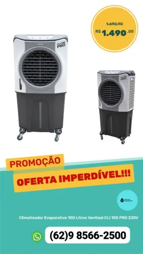 Climatizadores ventisol de 16 a 125 lts