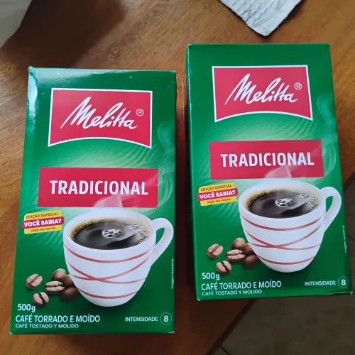 Café Melita tradicional 500 Gr apenas 2 unidades ,20 reais cada