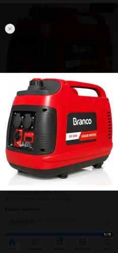 Gerador de energia ótimo estado marca branco