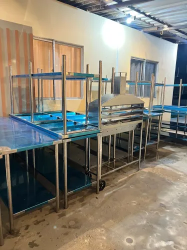 Mesas em inox a pronta entrega