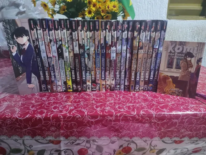 Komi não consegue se comunicar do volume 1 ao volume 24