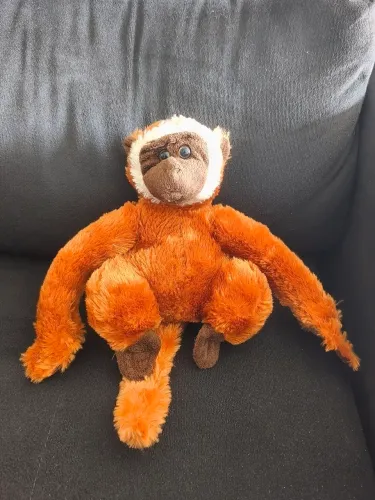 Macaco de Pelúcia Muriqui (da marca Pelucinhas)