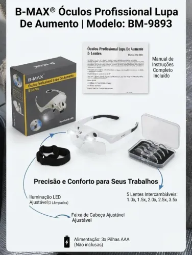 B- Max oculos profissional 