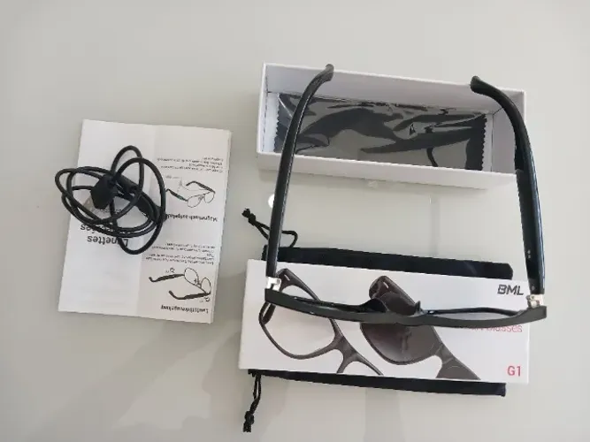 Óculos de áudio Bluetooth inteligentes com alto-falante AAC