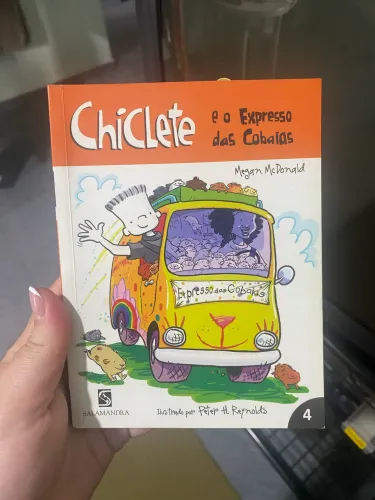 Livro Chiclete e o Expresso das Cobaias