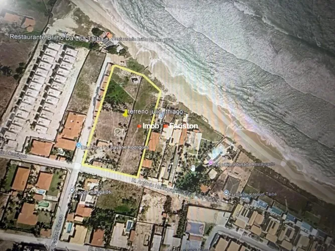 Vende-se Terreno Beira-Mar na Taíba
