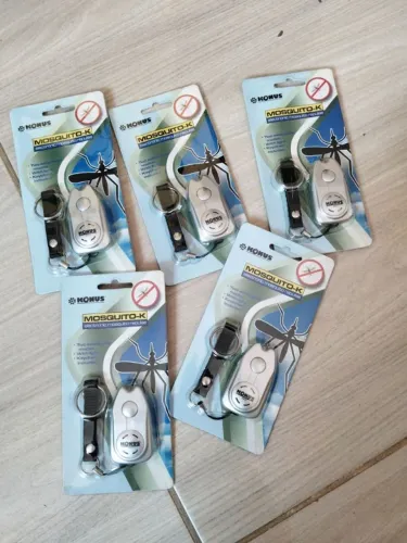 chaveiro repelente eletrônico de mosquito konus (Kit com 5)