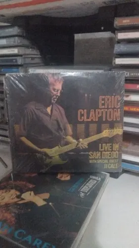 CD duplo Eric Clapton Live In San Diego