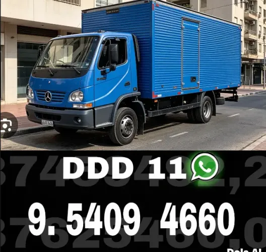 Frete, carreto e Mudanças transporte de estantes e moveis em Geral