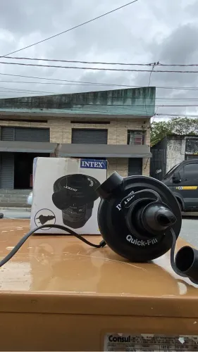 Bomba de ar elétrica Intex Quick Fill
