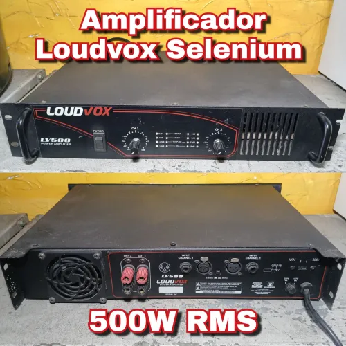 Amplificador selenium loudvox 500w RMS