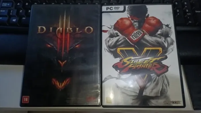 Diablo III + Street Fighter V | PC DVD Rom