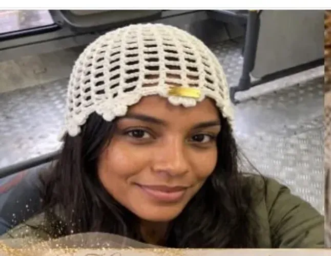 Headpiece em crochê