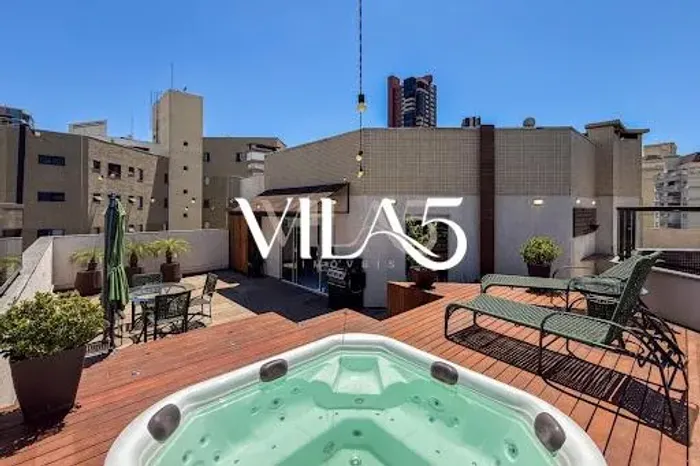 Cobertura face norte no Juvevê: 310 m² privativos, spa e espaço gourmet