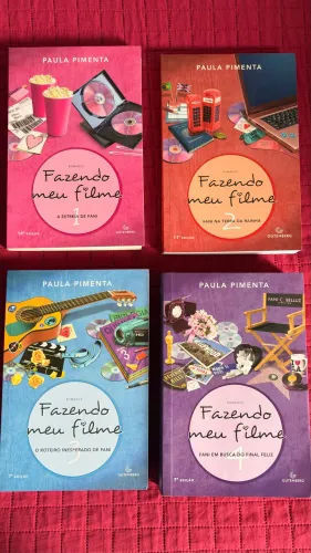 Coleção de livros: Fazendo o meu Filme - Paula Pimenta 