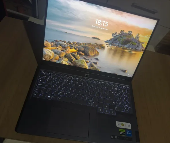 Notebook Gamer Legion Slim 5i RTX 3050 6gb Intel Core i5 16gb RAM 512gb SSD W11 Home - NF.