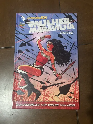 HQ Mulher-Maravilha Novos 52: Sangue
