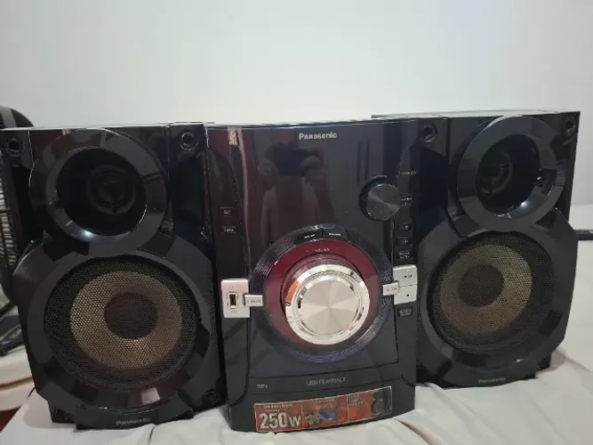 Som Panasonic USB, CD PLAYER, MP3