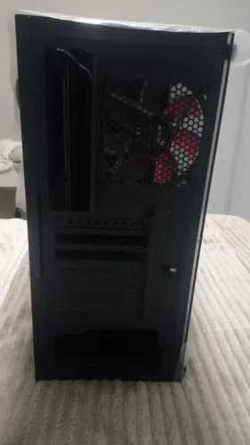 Gabinete Gamer Aigo DarkFlash DK100, Mid-Tower, Lateral de Vidro, Preto, DK100-BK
