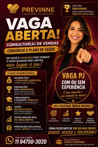 CONSULTOR (a) DE VENDAS SANTO ANDRÉ