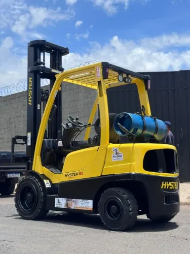 EMPILHADEIRA HYSTER MODELO : H55FT ANO : 2008 HORIMETRO : 6800 HRS 