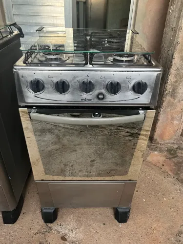 Fogão inox 4 bocas