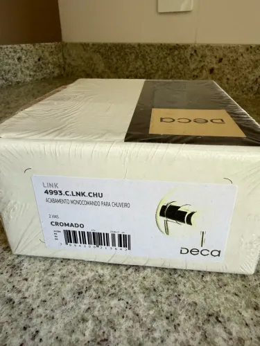 Acabamento Monocomando para Chuveiro Cromado Link Deca