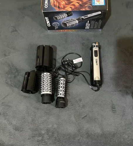 Escova Conair Rotating air Brush Diamond Brilliance
