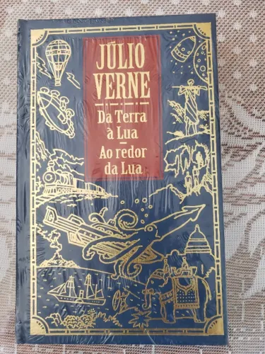 livro "Da Terra à Lua / Ao Redor da Lua" de Júlio Verne
