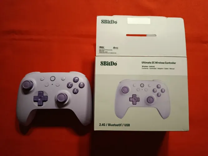 ? controle 8BitDo wireless ultimate 2c