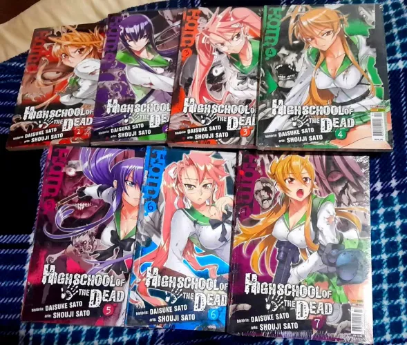Coleção Completa do Mangá High School of The Dead (LACRADA)