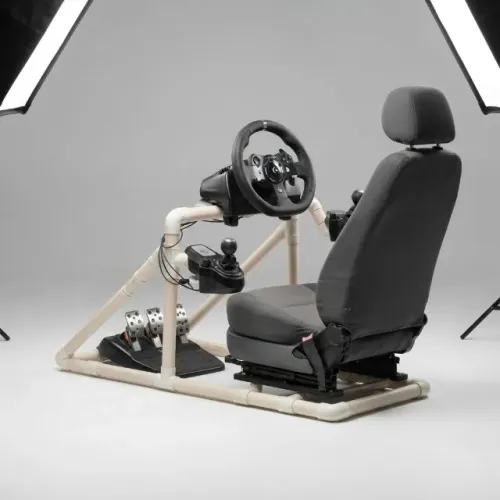 Kit Volante Logitech G923 + Câmbio Shifter (Cockpit + Tinta de BRINDE) - Retirada no Local