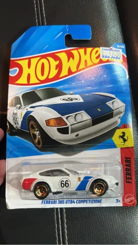 Hot Wheels Ferrari 365 GTB Branca