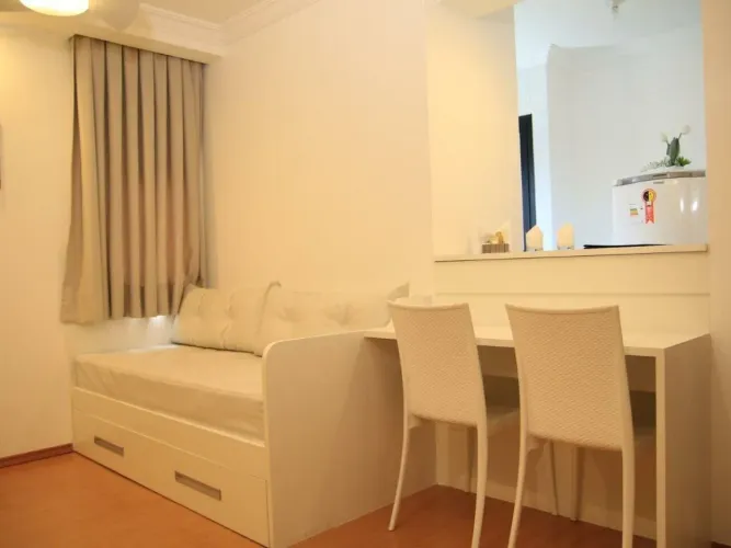 Flat mobiliado à venda em Higienópolis| 49m² | 1 Dormitório | 1 Vaga de Garagem