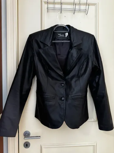 Blazer de couro legítimo
