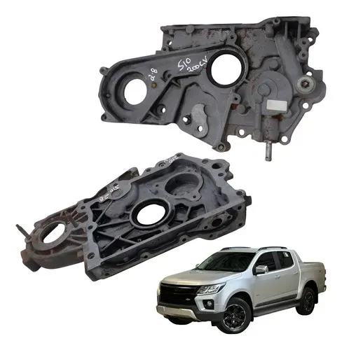 Flange Bomba Oleo Chevrolet S10 2.8 200cv 2021 2022 Cinza
