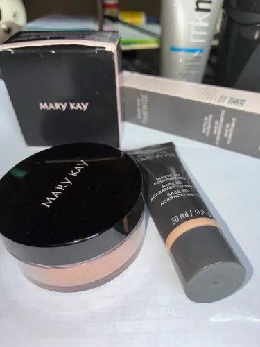 Base Mary Kay c170 e base em pó medium beige
