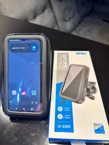 Suporte De Celular Pra Motos e Bicicletas