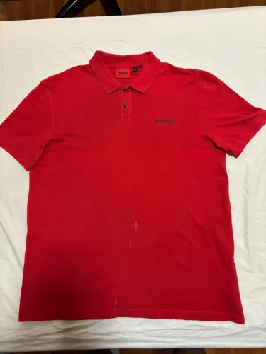 Camisa Polo Hugo Boss Vermelha
