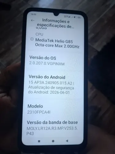 vende se celular maravilhoso